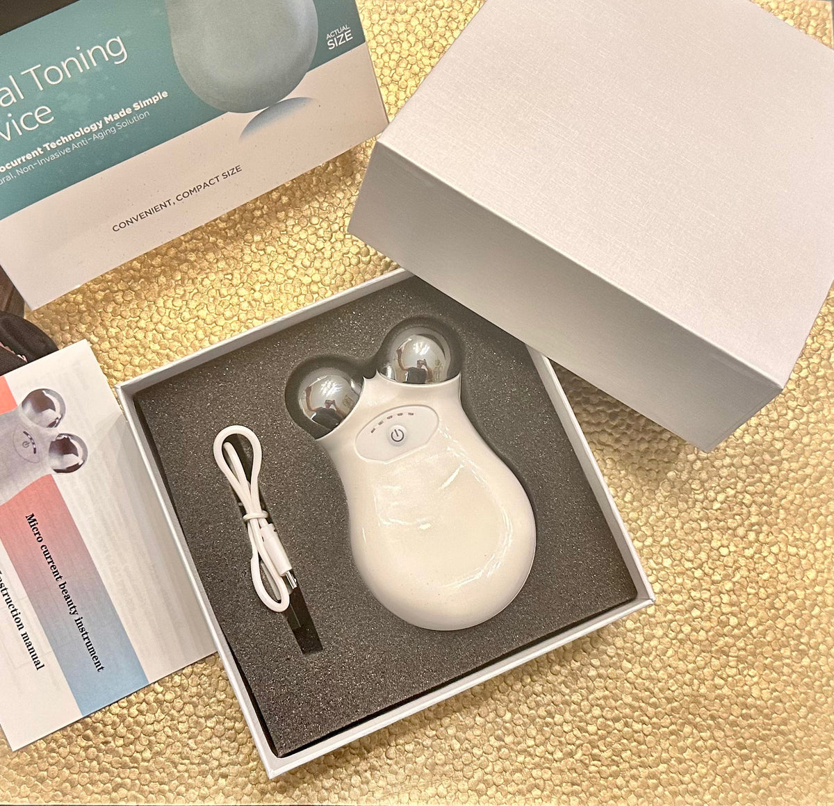 Microcurrent Facial Toning Massager | BeNat