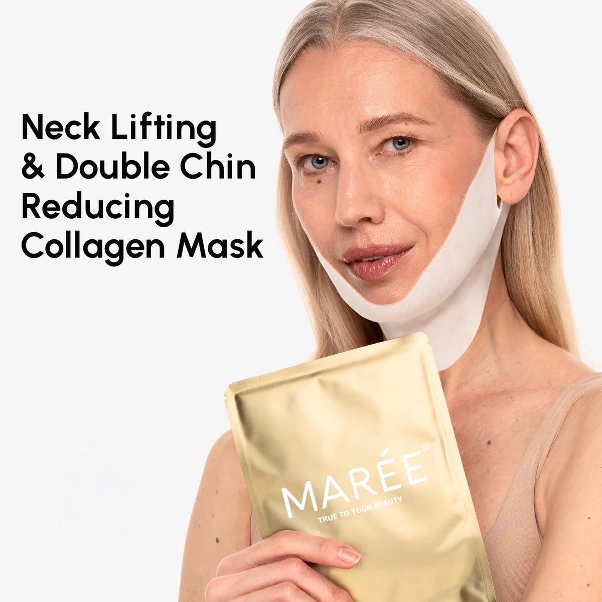 MAREE 24K Gold Chin & Jawline Lifting Mask