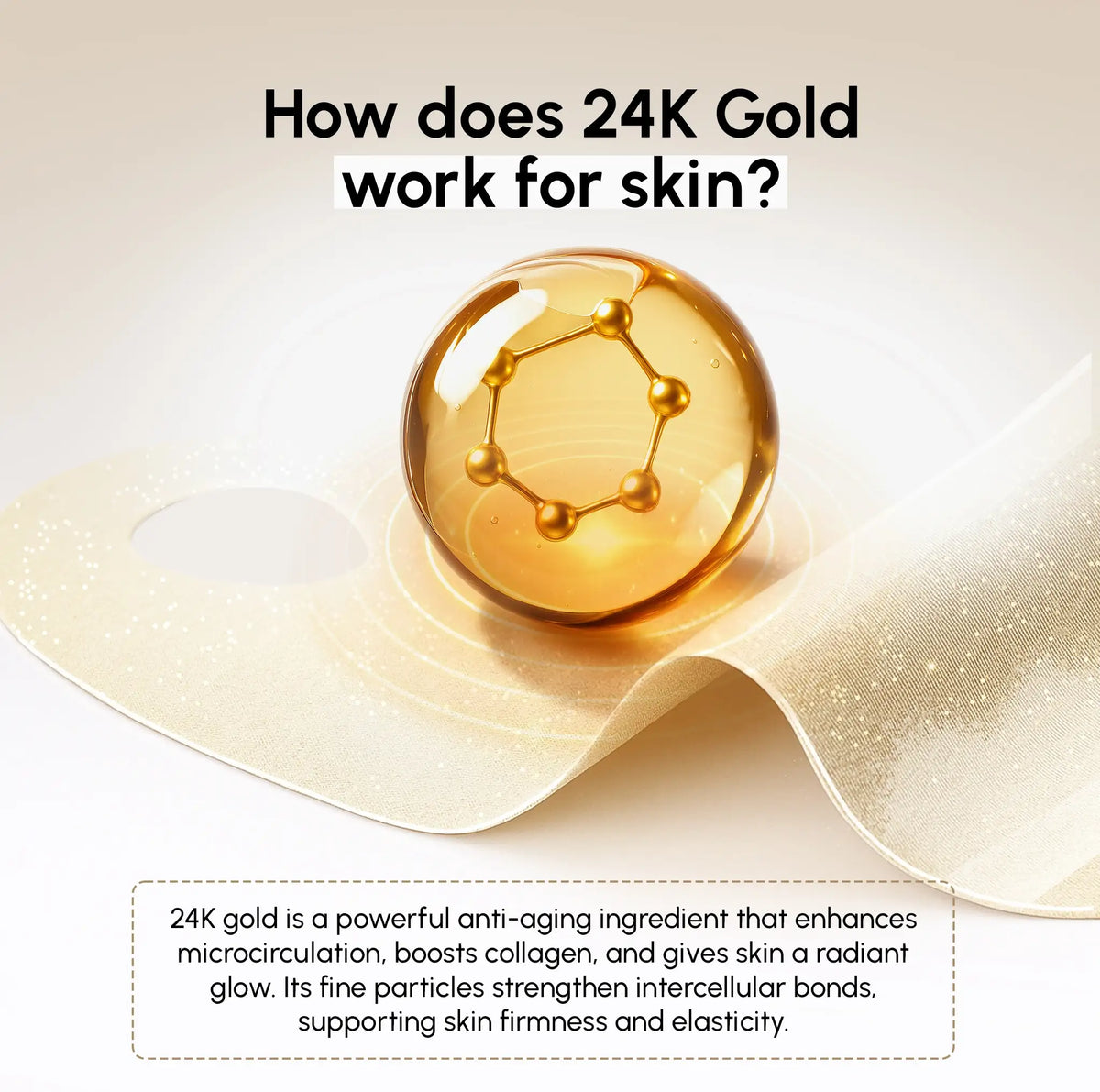 MAREE 24K Gold Chin & Jawline Lifting Mask