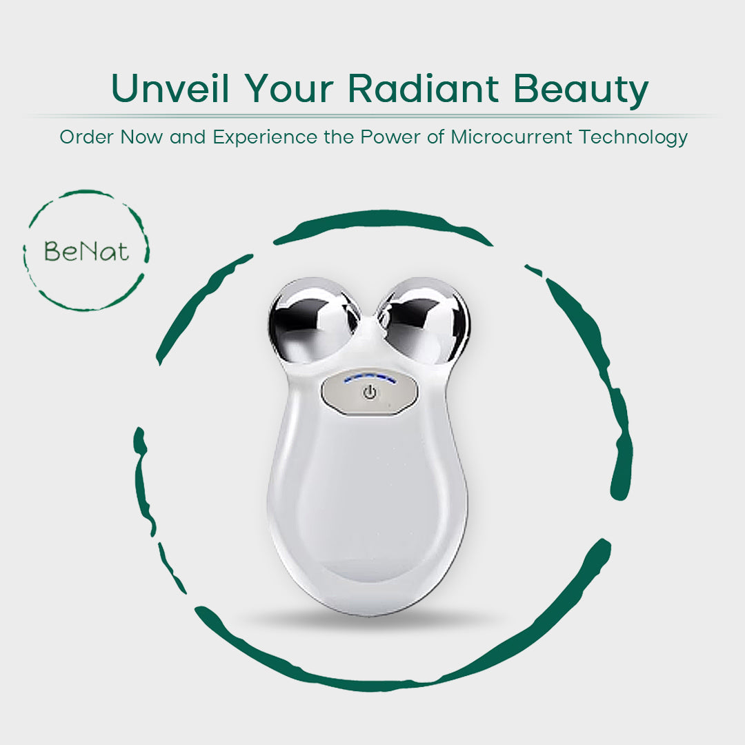 Microcurrent Facial Toning Massager | BeNat
