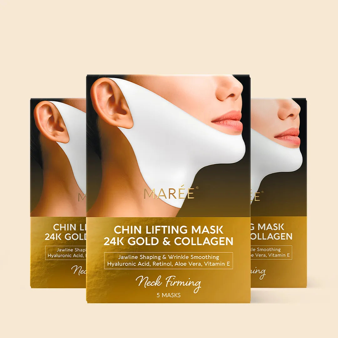 MAREE 24K Gold Chin & Jawline Lifting Mask